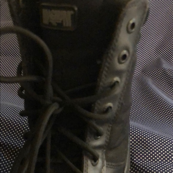 Boots, Magnum Steel toe, Black,Sz 7, Lace Up - Picture 3 of 7